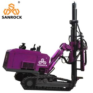 Mining Drilling Rig Rock Borehole Drilling Machine Crawler Hydraulic DTH