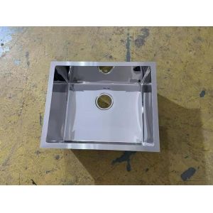 Handmade Undermount Coloured Stainless Steel Single Bowl Sink Stylish And