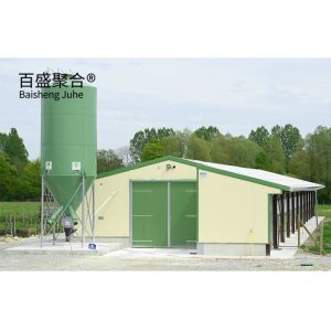 Large Capacity Prefabricated Broiler Poultry Farm Building with Sandwich Panel