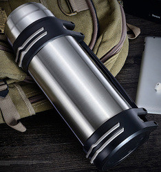 Thermos Vacuum Pot Flask 1 Litre And 2 Litre Double Stainless Steel