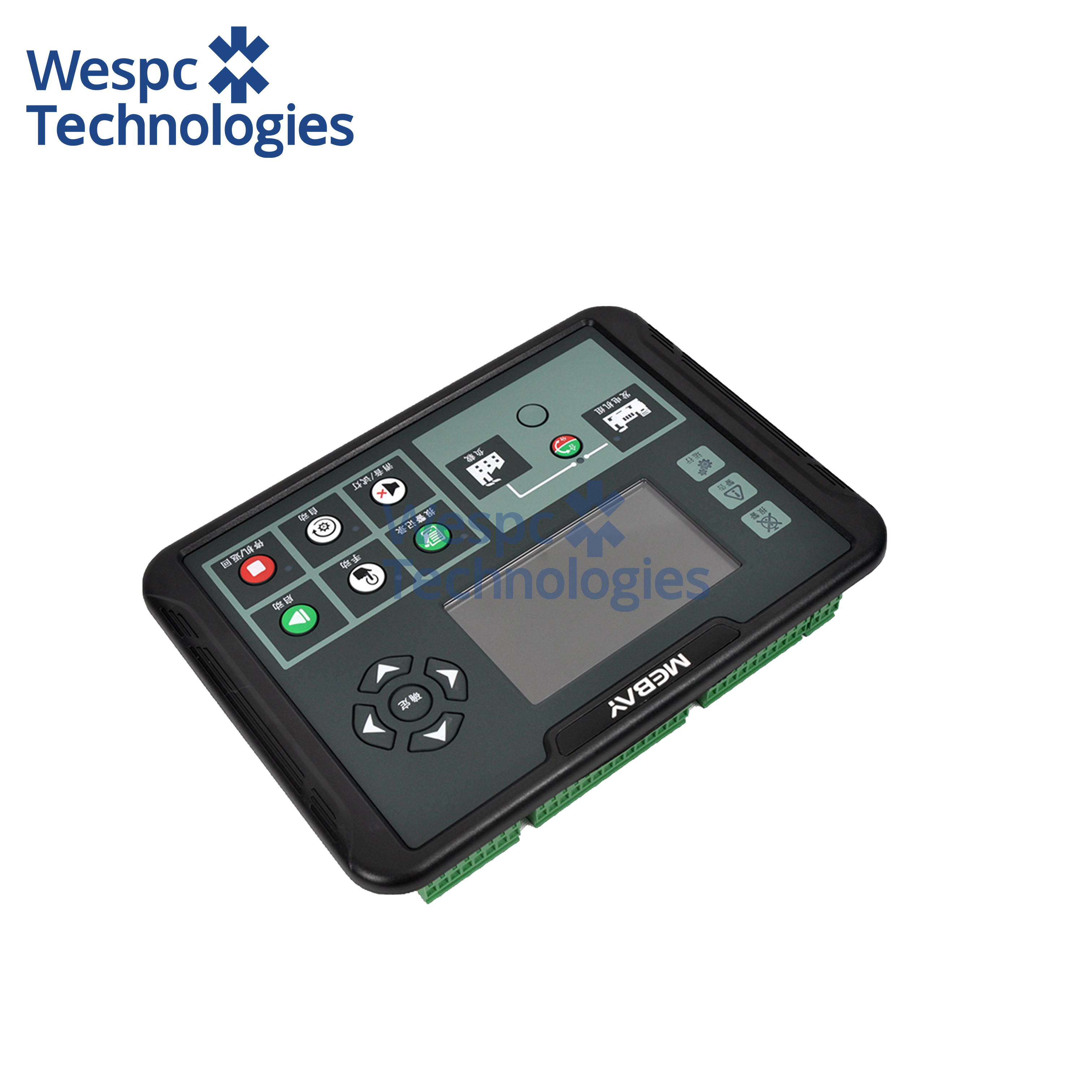 WESPC Original DC100MR Parallel Generator Start Stop Control Panel Module