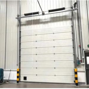 Commercial Sectional Doors 50mm-80mm Insulated Sectional Garage Door Steel