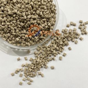 Glass Fiber Reinforced Bioplastic Granules PPS Polyphenylene Sulfide Plastic