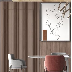 China 100% Waterproof WPC Panels PVC WPC Wall Panels for Eco-Friendly Indoor Decoration on sale