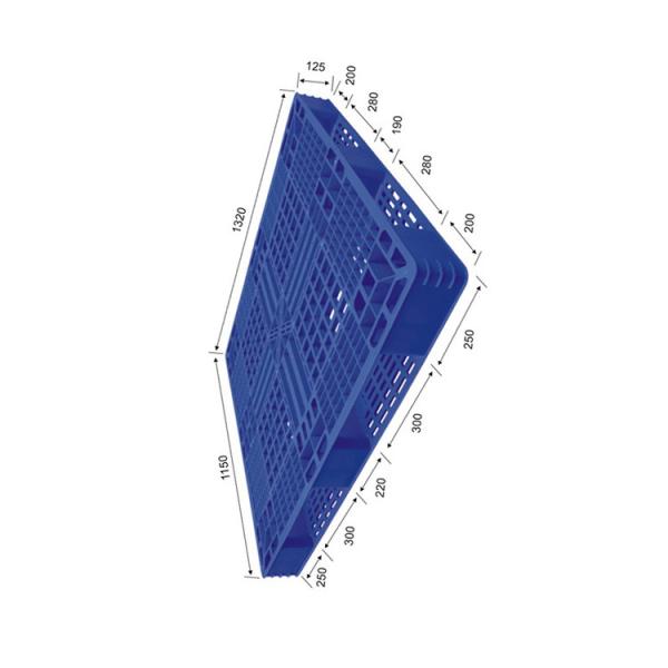 Buy Recyclable HDPE Nestable Plastic Pallets PP FM 4000Kg Static For Port at wholesale prices