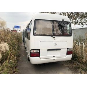 24-30 Seats Toyota Coaster Used Japan , Original Toyota Van Second Hand