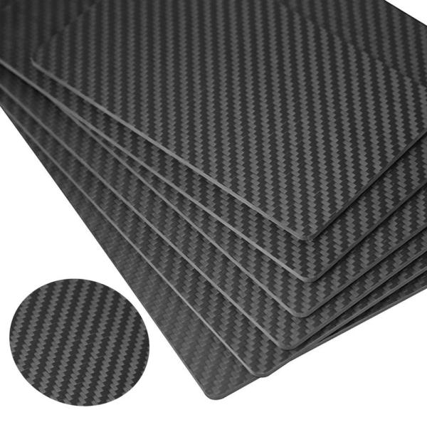 Buy 100% Full 3K Twill Carbon Fiber Sheet Wear Resistant at wholesale prices