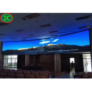 Giant Video Wall LED Panel Screen P2 P3.91 Indoor Advertising Curved Box indoor