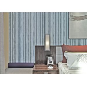 Black And Grey Striped Wallpaper / Contemporary Vertical Striped Wallpaper