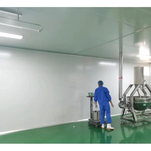 Waterproof Cleanroom Wall Panel Customizable and 50/75/100mm Thickness