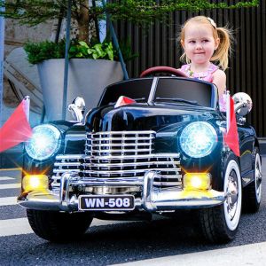 Red/Black Paint Electric Kids Ride On Cars 12V With USB/MP3 for Children Baby