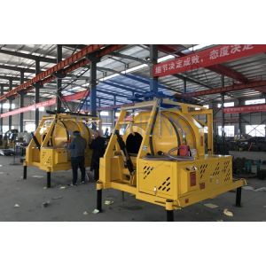 Portable Green JZR350 Diesel Concrete Mixer Machine For Construction Projects