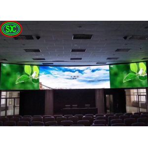 Giant Video Wall LED Panel Screen P2 P3.91 Indoor Advertising Curved Box indoor