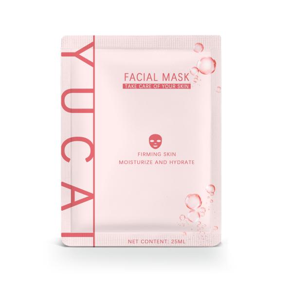 Buy Custom Printed Plastic Facial Mask Bags Three Side Seal Pouch at wholesale prices