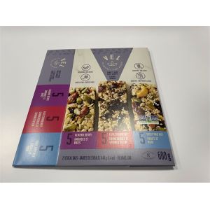 Velcro Closure Collapsible Paper Box With Glossy / Matte Lamination