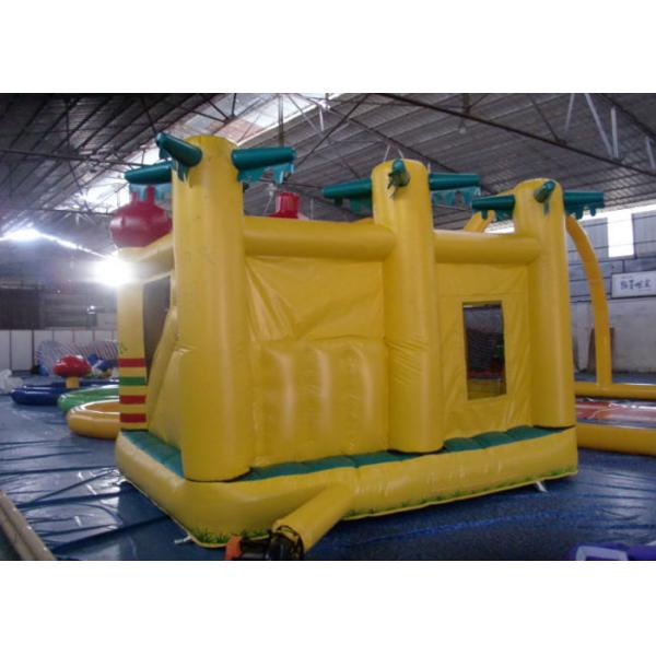 Durable PVC Inflatable Combo , Party Castle Bounce House With Slide