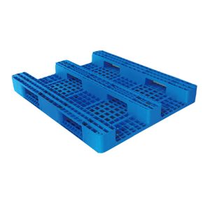 Grid Surface HDPE Pallets 1300mm×1100mm×155mm 4 Way Entry CE