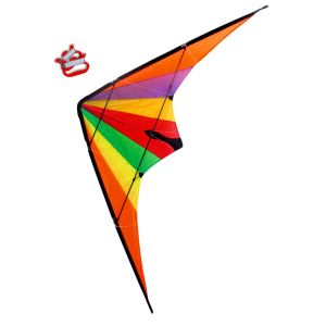 Quality 160*80cm Polyester Delta Stunt Kite For Spring for sale