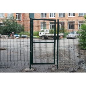 House and Garden Steel Sliding Gate with Tubular Pipe Frame