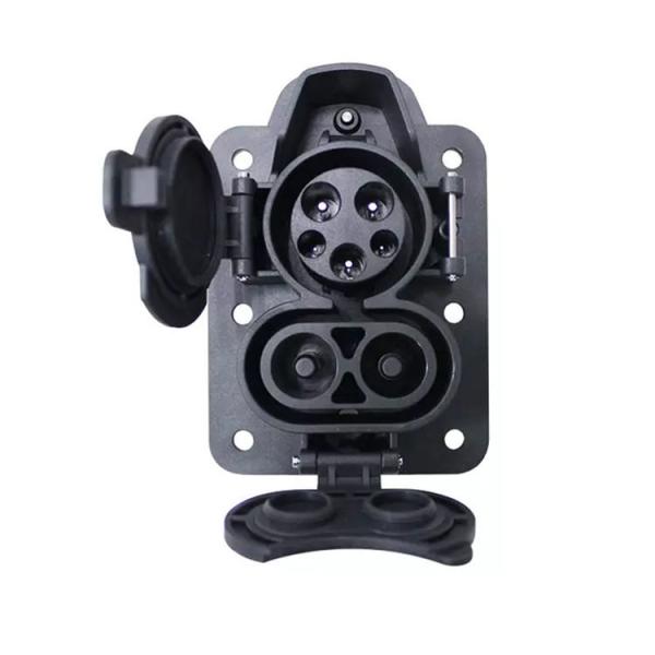 CCS 1 Dc Fast Charge Connector Socket Adapter US 200A CCS Inlet Dc EV Charger
