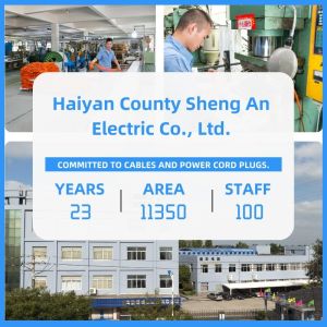 Electric Iron Power Supply Multi Color Cotton Braided Cable 100m Roll with VDE