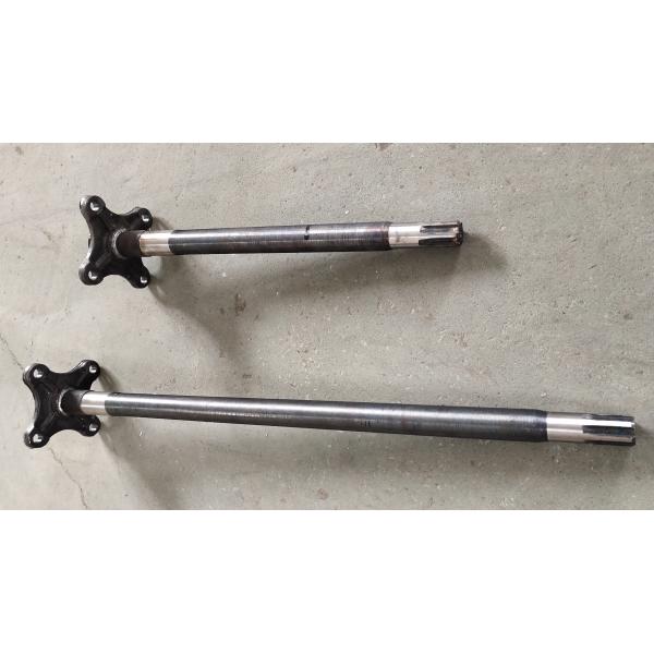 4 Stud / Bolt Semi Floating Rear Axle Shaft For Motorized Rickshaw