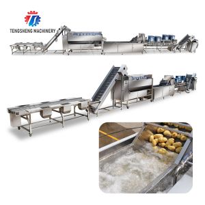 Selection roller brush bubble washing,drying,and cutting production line Fruit