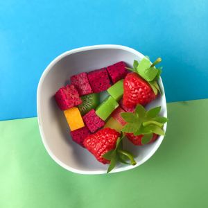 Baby Food Grade Silicone Feeding Bowl Customized Round Shape