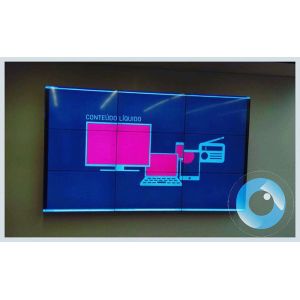 Original Samsung LG Panel 55 Inch LCD Video Wall Advertising Screen With HDMI