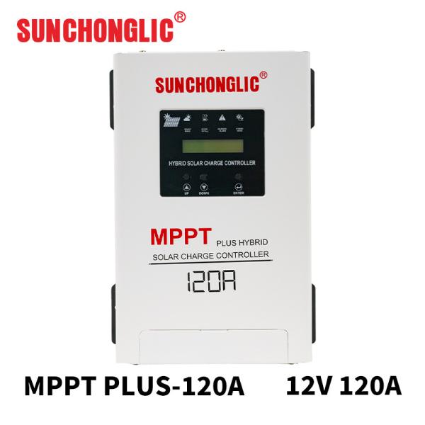 Buy 12v 24v 48v Auto Mppt 120a Mppt Hybrid Solar Charge Controller  at wholesale prices