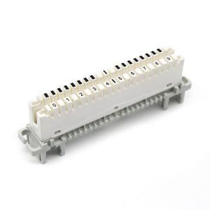 ABS 10 Pair Terminal Block Distribution Module Phosphor Bronze