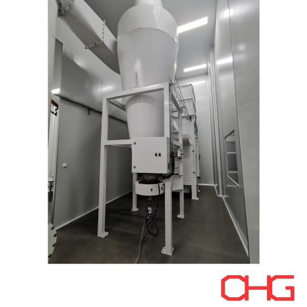 Cyclone Recovery System for Spray Booth Powder Coating Equipment Professional