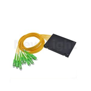 1.5 M 1:2 / 4 / 6 / 8 / 16 / 32 SC / APC Fiber Optic Splitter WDM single mode