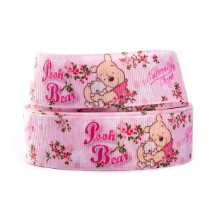 4cm printed polyester grosgrain ribbon