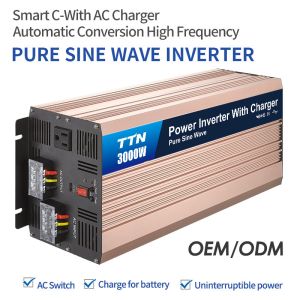 High Power Inverter 2000W Intelligent Solar Inverter With Lcd Digital Display