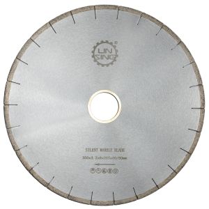 High Frequency Brazed Diamond Marble Disc 400mm for Long Lifespan Sintered Stone Cutting