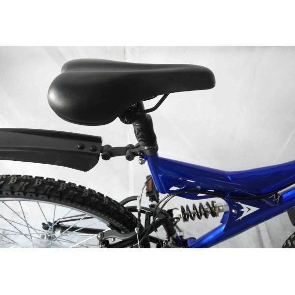 Steel Frame 26" 21S Full Suspension Mountain Bike for CE Certified OEM Customization