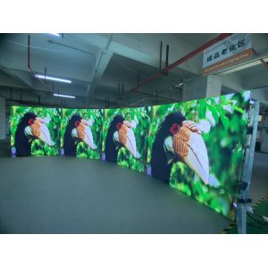 p10 Bent Iron Flexible LED Screen Full Color Waterproof Epistar Chip Video
