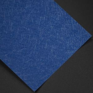 Cowhide Pattern PVC Coated Art Tissue Paper With Nice Touch Feeling