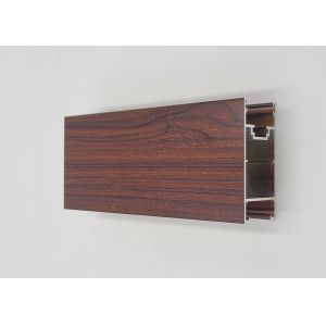 Black Powder Coated Anodized Aluminium Door Profiles For Roller Shutter Louver