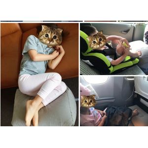 Cotton Inflatable Foot Rest High Speed Inflating BCS / 6P Certification