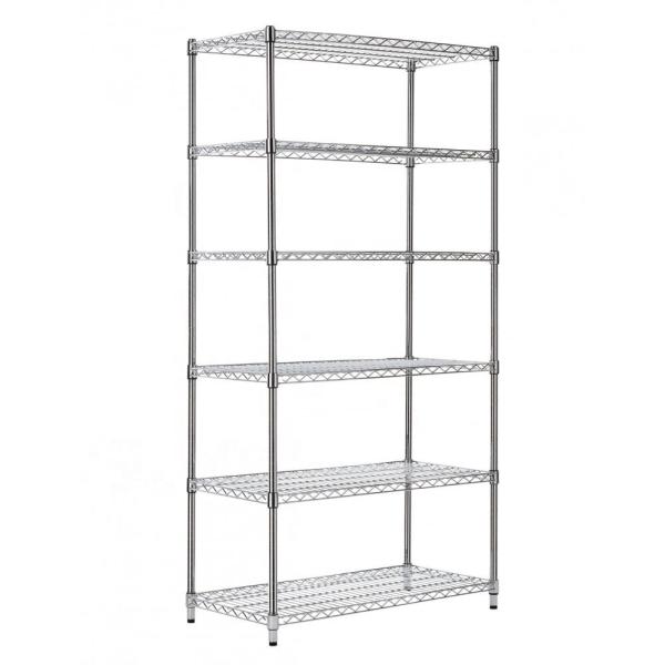 Restaurant 160CM Storage Wire Shelves 150kg 18 Inch Wide Wire Shelving OEM