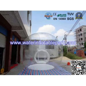 Clear Inflatable Bubble Tent For Camping / Inflatable Party Tent