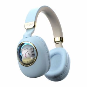 Bluetooth Wireless Kids Earphones Noise Cancelling with LED Glowing