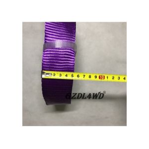 Recovery Tow Strap 5 Ton OEM , Flat Heavy Duty Tow Rope 4x4 Off Road Cut