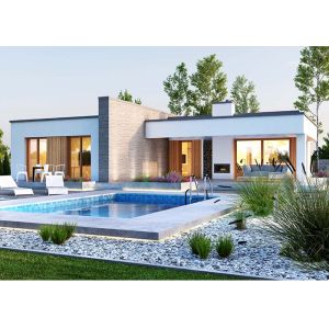 Light Steel Frame prefab villa house Metal Modular Home