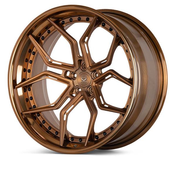 Hyper Black Audi Forged Wheel Rims For BMW M3 / M4 / M5 Deep Concave