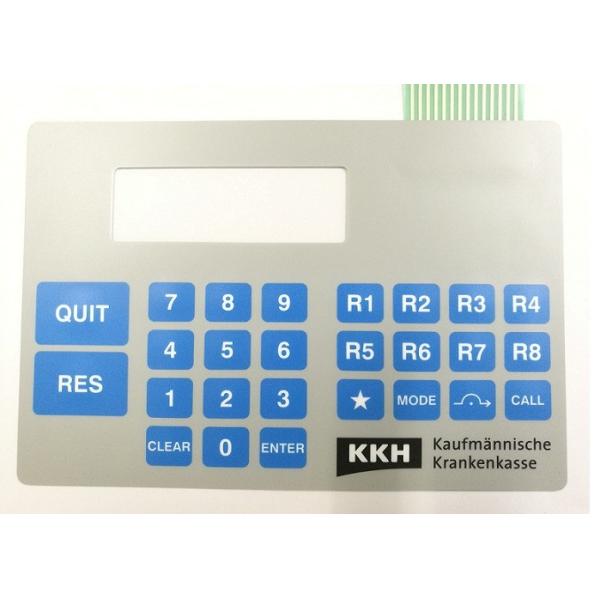 Buy Double Tail Custom Tactile Membrane Switch With 3d Digital Printing at wholesale prices