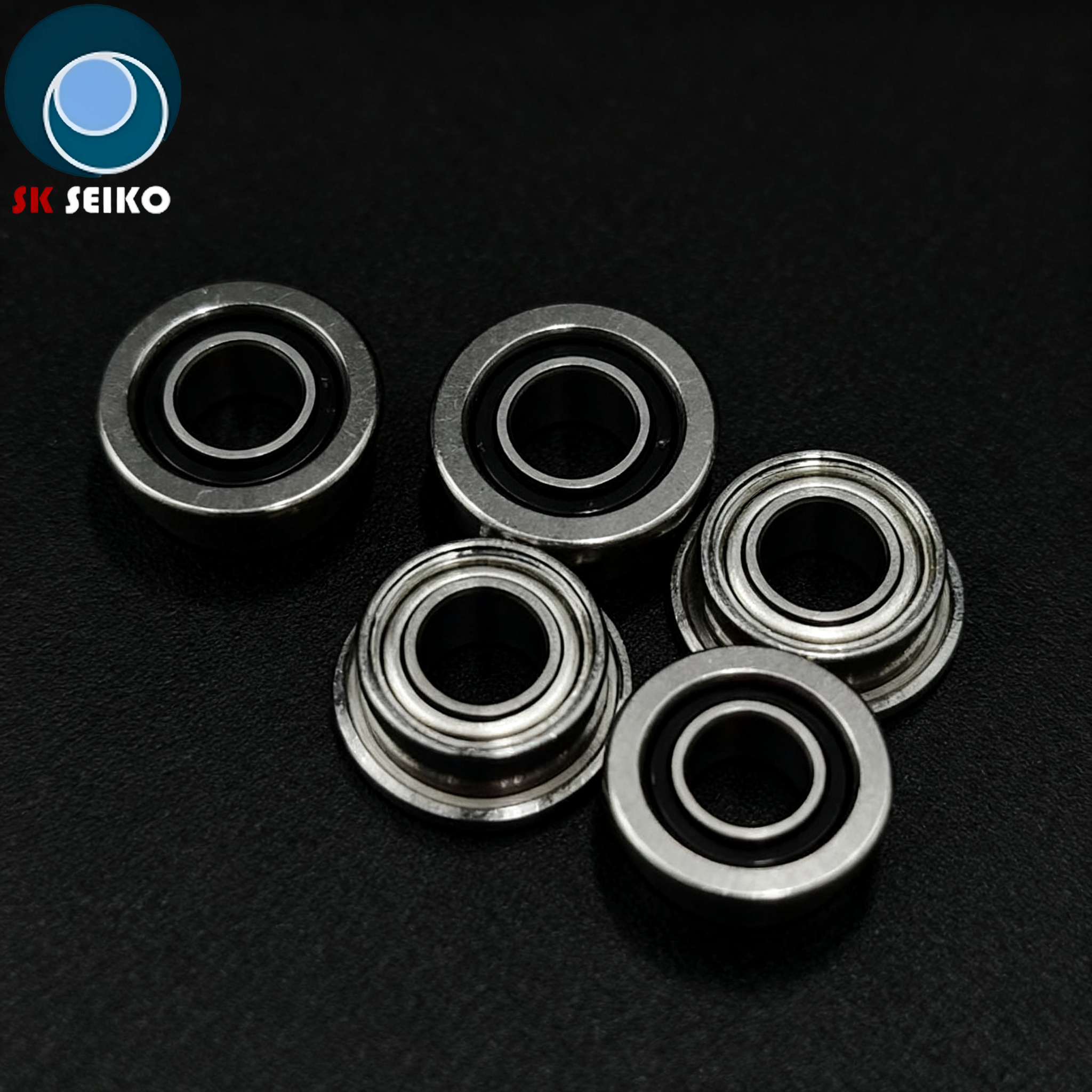 High Speed Dental Bearing SFR144TLZN 3.175*6.35*2.38 Dental Bearing Torlon Cage