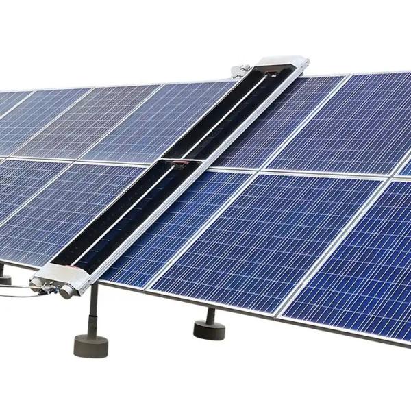 Buy Strong Power Panel Module Cleaning Washing Brush Robot Machine at wholesale prices